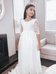 Maia White Lace Dress - A Little Lacey