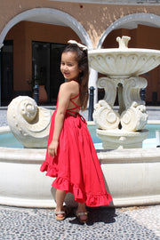 Mia Red Christmas Dress - A Little Lacey