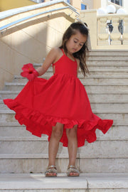 Mia Red Christmas Dress Size 4 - A Little Lacey