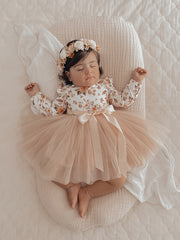 Millie Rose Girls Long Sleeve Dress - A Little Lacey