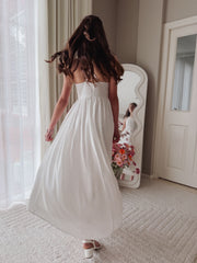 Marlowe Girls White Dress - A Little Lacey