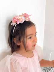 Dahlia Baby Girls Flower Headband - A Little Lacey