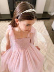 Pearl Girls Headband - A Little Lacey
