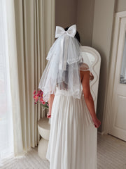 Pearl Grace Communion Veil - A Little Lacey