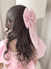 Light Pink Elegance Sailor Bow - A Little Lacey