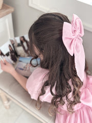 Light Pink Elegance Sailor Bow - A Little Lacey
