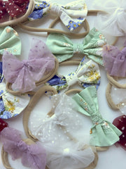 Sample Baby Bow 4 Pack - Final Sale - A Little Lacey