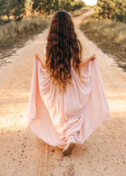 Sasha Girls Dusty Blush Dress - A Little Lacey