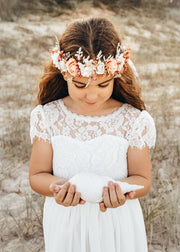 Nora Girls Flower Crown - A Little Lacey