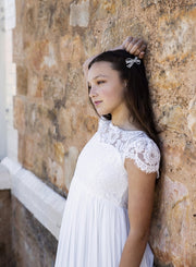 Diamante Crystal Bow Hairclip - A Little Lacey