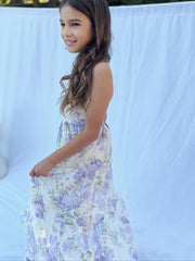Savannah Girls Lilac Maxi Dress - A Little Lacey