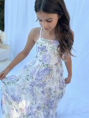 Savannah Girls Lilac Maxi Dress - A Little Lacey