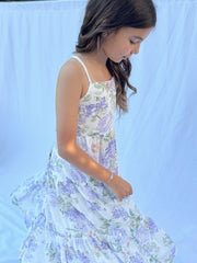 Savannah Girls Lilac Maxi Dress - A Little Lacey