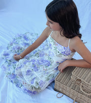 Savannah Girls Lilac Maxi Dress - A Little Lacey