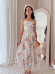 Savannah Girls Tropical Maxi Dress - A Little Lacey