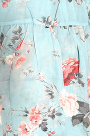 Savannah Girls Dusty Blue Maxi Dress - A Little Lacey