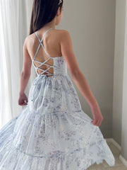 Savannah Girls Dress - Lilac Mist - A Little Lacey