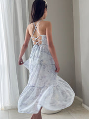 Savannah Girls Dress - Lilac Mist - A Little Lacey