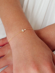 Starlight Girls Cross Bracelet - A Little Lacey