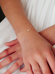 Starlight Girls Cross Bracelet - A Little Lacey
