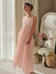 Sylvie Girls Light Pink Formal Dress - A Little Lacey