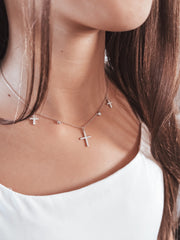 Trinity Girls Communion Necklace - A Little Lacey