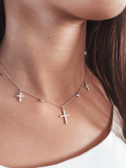 Trinity Girls Communion Necklace - A Little Lacey