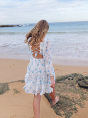 Tessa Girls Floral Dress - A Little Lacey