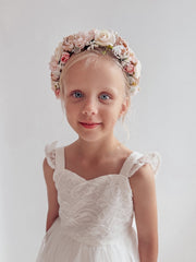 Tilly Girls Pastel Flower Crown - A Little Lacey