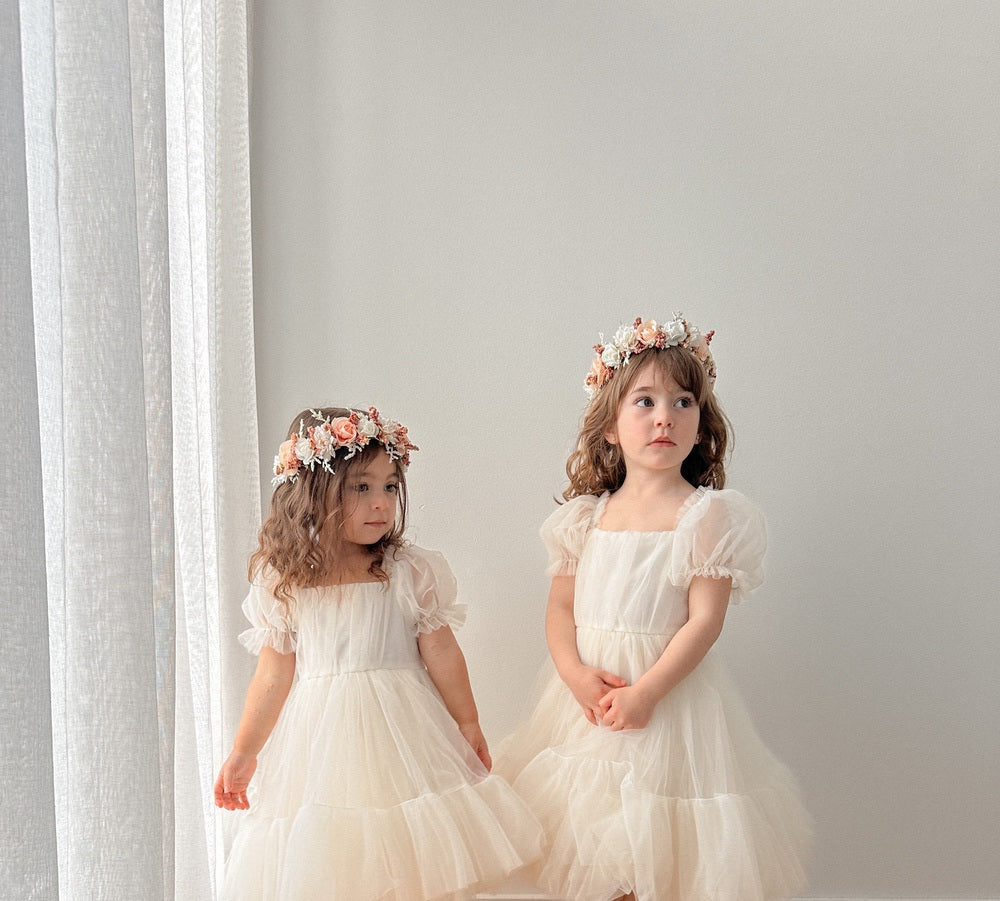 Vintage-inspired, Lace Charlotte Flower Girl Dress – D. Liles