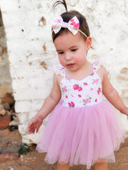 Frankie Strawberry Baby Girls Headband - A Little Lacey