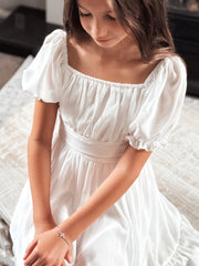 Silver Cross Girls Communion Bracelet - A Little Lacey