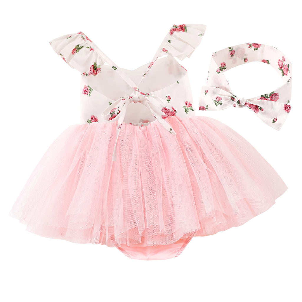 Eloise Rose Pink Baby Girls Romper - Sale