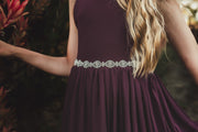 Infinity Girls Diamante Sash - A Little Lacey