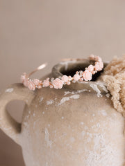 Petals and Grace Girls Headband - Pink - A Little Lacey