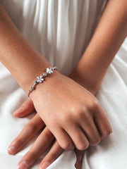 Daisy Flower Girl Bracelet - A Little Lacey
