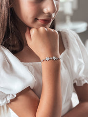 Daisy Flower Girl Bracelet - A Little Lacey