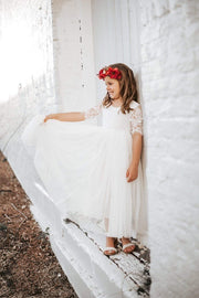 Maia White Lace Dress - A Little Lacey