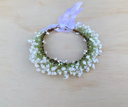White Babys Breath Flower Crown - A Little Lacey
