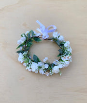 Allegra Girls White Flower Crown - A Little Lacey