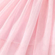 Ella Rose Girls Soft Pink Tie Back Dress - A Little Lacey