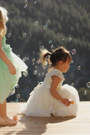 Layla Girls Ivory Dress - END OF BATCH - A Little Lacey