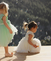 Layla Girls Ivory Tutu Dress - A Little Lacey