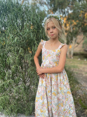 Daisy Floral Midi Dress - A Little Lacey