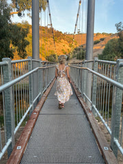 Daisy Floral Midi Dress - A Little Lacey