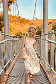 Daisy Floral Midi Dress - A Little Lacey