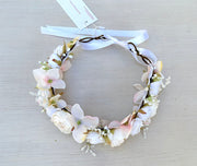 Iris Girls Ivory Flower Crown - A Little Lacey