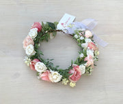 Rose Garden Girls Flower Crown - A Little Lacey