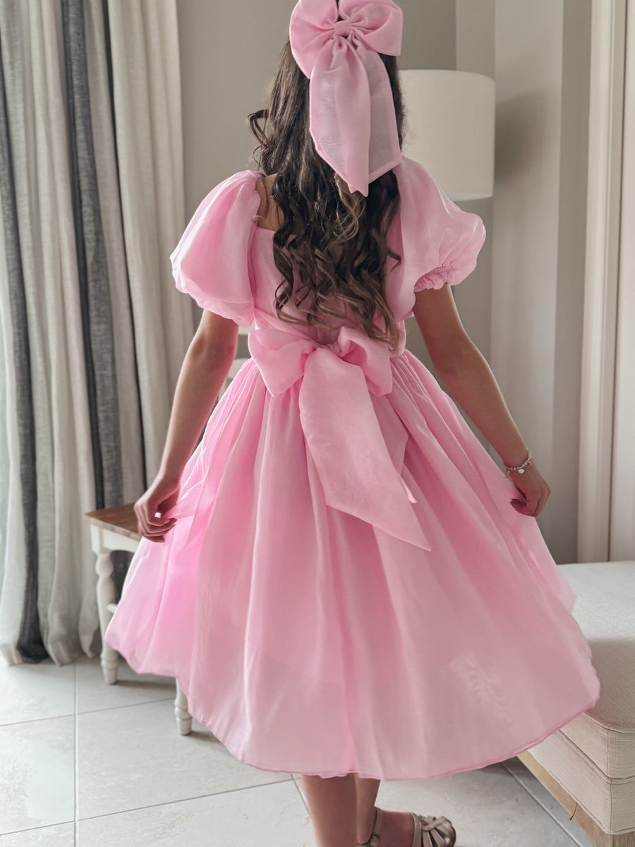 Celebrate in Style: Pink Flower Girl Dresses | Girls Pink Party Dresses ...