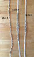 Belle Girls Diamante Sash Belt - A Little Lacey · Photo 2 of 3